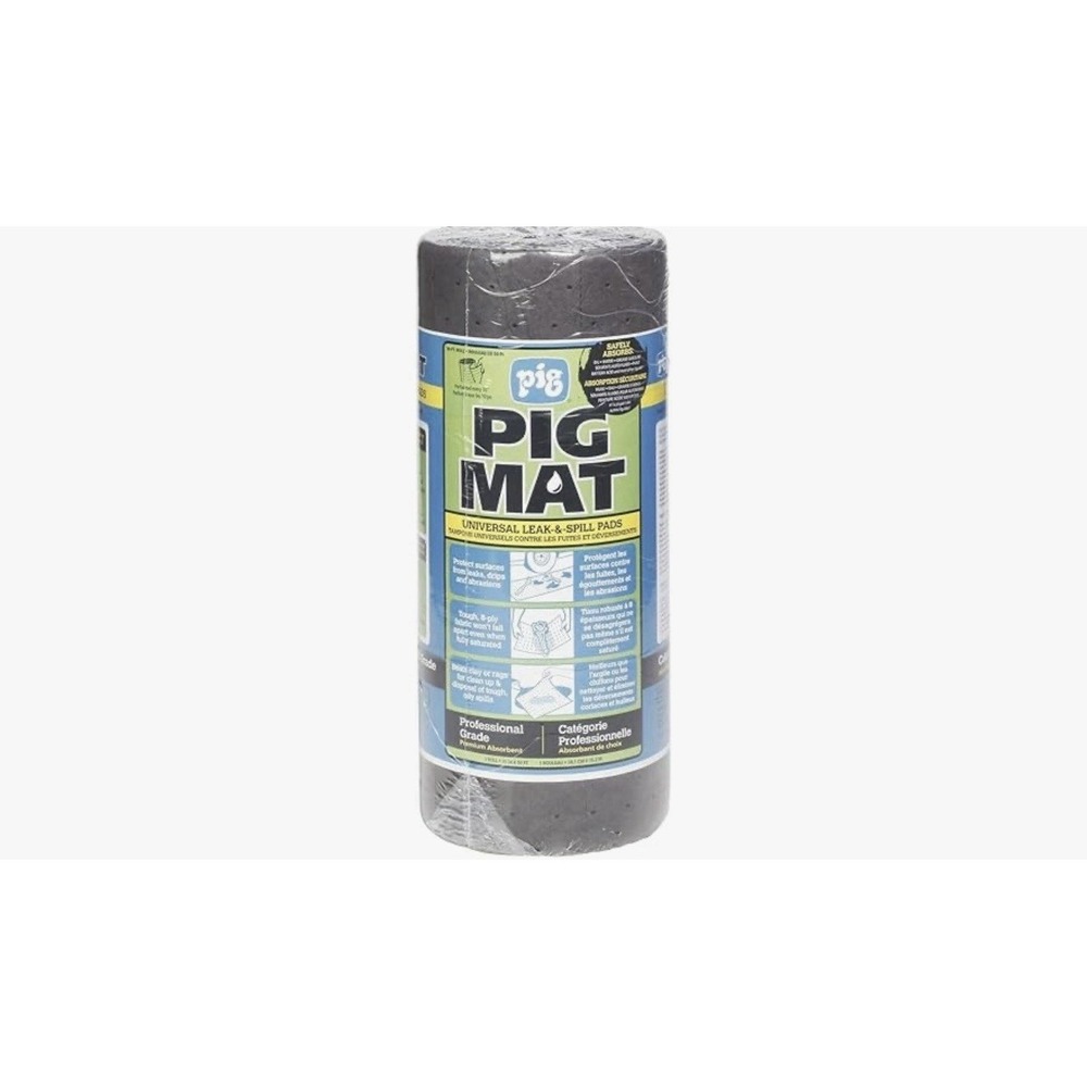 New Pig 25201 PIG LightWeight Absorbent Mat Roll - 15" x 50' (60 Pads per Roll)